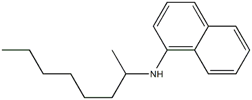 N-(octan-2-yl)naphthalen-1-amine Struktur