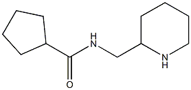 N-(piperidin-2-ylmethyl)cyclopentanecarboxamide Struktur