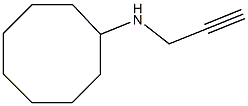 N-(prop-2-yn-1-yl)cyclooctanamine Struktur