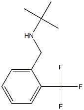 N-(tert-butyl)-N-[2-(trifluoromethyl)benzyl]amine Struktur