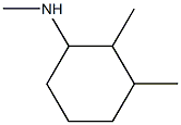 N,2,3-trimethylcyclohexan-1-amine Struktur