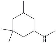 N,3,3,5-tetramethylcyclohexan-1-amine Struktur