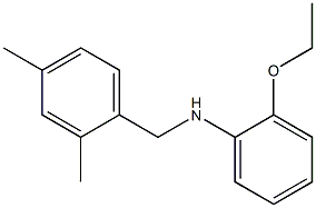 N-[(2,4-dimethylphenyl)methyl]-2-ethoxyaniline Struktur