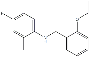 N-[(2-ethoxyphenyl)methyl]-4-fluoro-2-methylaniline Struktur