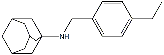 N-[(4-ethylphenyl)methyl]adamantan-1-amine Struktur