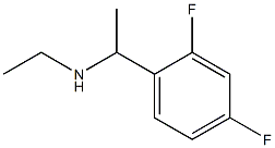 N-[1-(2,4-difluorophenyl)ethyl]-N-ethylamine Struktur