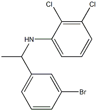 N-[1-(3-bromophenyl)ethyl]-2,3-dichloroaniline Struktur