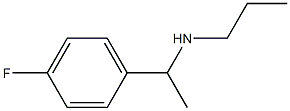 N-[1-(4-fluorophenyl)ethyl]-N-propylamine Struktur