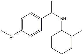 N-[1-(4-methoxyphenyl)ethyl]-2-methylcyclohexan-1-amine Struktur