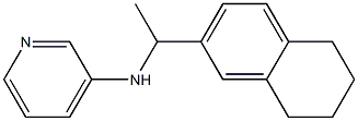 N-[1-(5,6,7,8-tetrahydronaphthalen-2-yl)ethyl]pyridin-3-amine Struktur