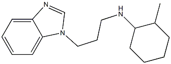 N-[3-(1H-1,3-benzodiazol-1-yl)propyl]-2-methylcyclohexan-1-amine Struktur