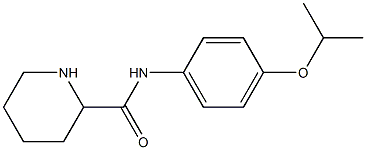 N-[4-(propan-2-yloxy)phenyl]piperidine-2-carboxamide Struktur