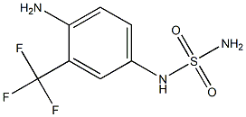 N-[4-amino-3-(trifluoromethyl)phenyl]sulfamide Struktur