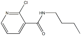 N-butyl-2-chloropyridine-3-carboxamide Struktur