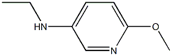 N-ethyl-6-methoxypyridin-3-amine Struktur