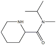 N-methyl-N-(propan-2-yl)piperidine-2-carboxamide Struktur