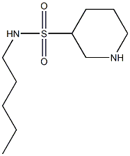 N-pentylpiperidine-3-sulfonamide Struktur