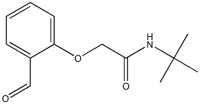 N-tert-butyl-2-(2-formylphenoxy)acetamide Struktur