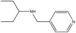 pentan-3-yl(pyridin-4-ylmethyl)amine Struktur