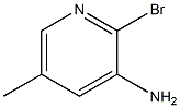 3-Amino-2-bromo-5-methylpyridine Struktur