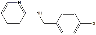 N-(4-chlorobenzyl)-N-(2-pyridinyl)amine Struktur