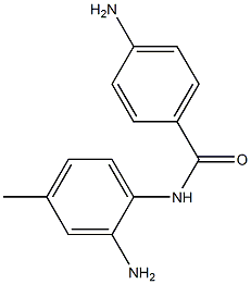 4-amino-N-(2-amino-4-methylphenyl)benzamide Struktur