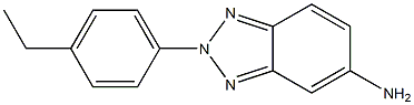 2-(4-ethylphenyl)-2H-1,2,3-benzotriazol-5-ylamine Struktur