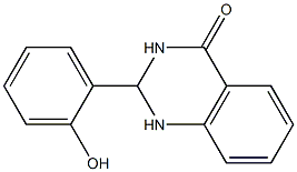 2-(2-hydroxyphenyl)-2,3-dihydro-4(1H)-quinazolinone Struktur