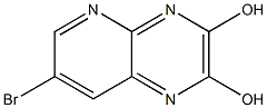 7-bromopyrido[2,3-b]pyrazine-2,3-diol Struktur