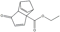 ethyl 5-oxotricyclo[5.2.1.0~2,6~]deca-3,8-diene-2-carboxylate Struktur