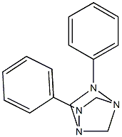 2,5-diphenyl-1,2,4,5-tetraazabicyclo[2.2.1]heptane Struktur