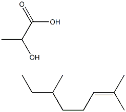 Bran lactate Struktur