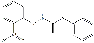 2-(2-nitrophenyl)-N-phenyl-1-hydrazinecarboxamide Struktur