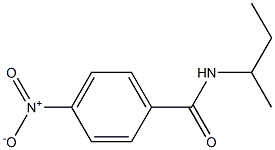 N-(sec-butyl)-4-nitrobenzamide Struktur