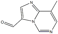 8-methylimidazo[1,2-c]pyrimidine-3-carbaldehyde Struktur