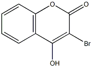 3-Bromo-4-hydroxy-chromen-2-one ,98% Struktur