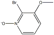 2-bromo-3-methoxypyridine 1-oxide Struktur