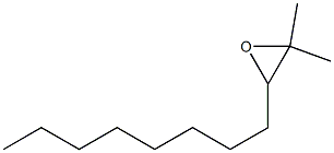 2,2-Dimethyl-3-octyloxirane Struktur