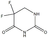 5,5-Difluoro-5,6-dihydropyrimidine-2,4(1H,3H)-dione Struktur