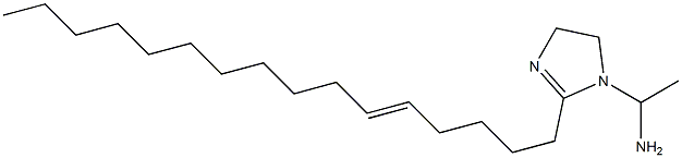 1-(1-Aminoethyl)-2-(5-hexadecenyl)-2-imidazoline Struktur