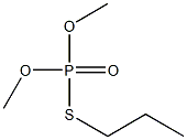 Thiophosphoric acid O,O-dimethyl S-propyl ester Struktur