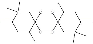 1,3,4,4,10,12,13,13-Octamethyl-7,8,15,16-tetraoxadispiro[5.2.5.2]hexadecane Struktur