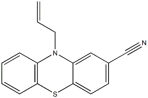 10-Allyl-10H-phenothiazine-2-carbonitrile Struktur