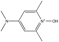 4-(Dimethylamino)-2,6-dimethyl-1-hydroxypyridinium Struktur