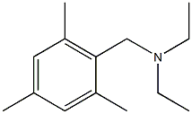 N-(2,4,6-Trimethylbenzyl)-N,N-diethylamine Struktur