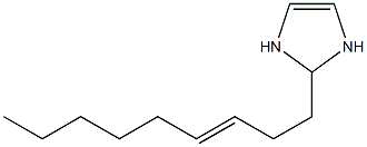 2-(3-Nonenyl)-4-imidazoline Struktur