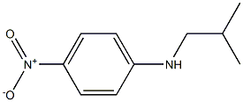 1-[(2-Methylpropyl)amino]-4-nitrobenzene Struktur