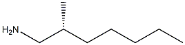 [R,(+)]-2-Methylheptylamine Struktur