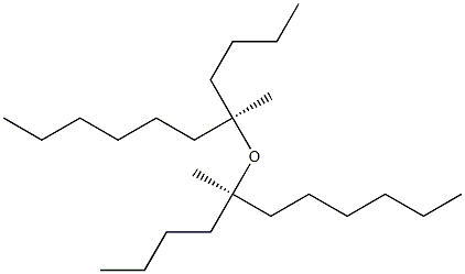 (-)-Butyl[(R)-1-methylheptyl] ether Struktur