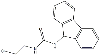 1-(2-Chloroethyl)-3-(9H-fluoren-9-yl)urea Struktur